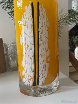 Luxusni české sklo, autorská váza- ŠKRDLOVICE - 7