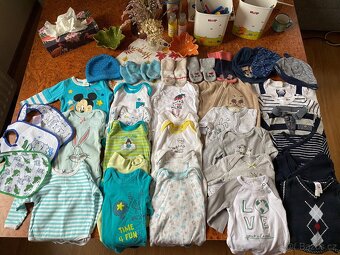Prodam komplet obleceni pro miminko vel. 50-56 - 7