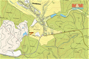 Prodej pole, 1630 m², Hostěnice - 7