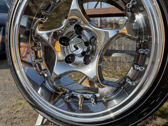Alu kola 5x100 r16 Schmidt Space + letní pneu 215/40/16 - 7