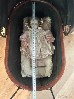 Kouzelná replika historického kočárku pro panenky - 7