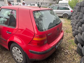 vrak – VW Golf IV 1.9 TDI, r.v. 2000, na náhradní díly - 7