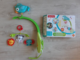 Hrací Kolotoč 3v1 Fisher-Price - rainforest - 7
