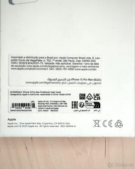 Pouzdro Apple FineWoven iPhone 15 Pro Max, Taupe - 7