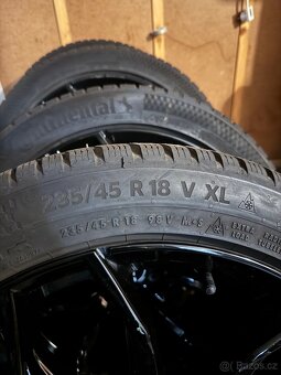 Zimní sada 18” Rial + Continental 235/45 R18 - 7