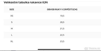 Neoprenové rukavice ION Neo 4/2 BLACK, vel. 54/XL - 7