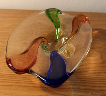 Skleněná miska, žardiniéra Rhapsody Zemek Mstišov - 7