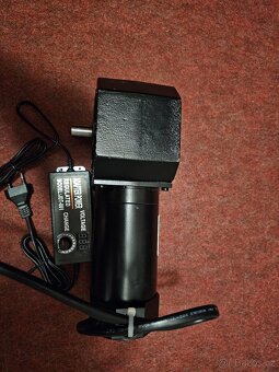 Motorek na gril na 220V s Trafem s Regulací 1-60 Otáček - 7