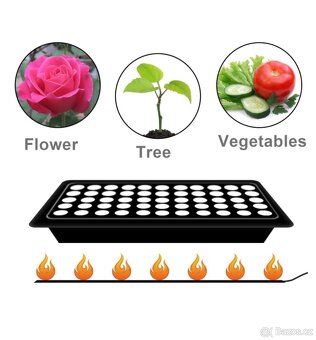 Vyhřívací podložka k urychlení klíčení semen - 7