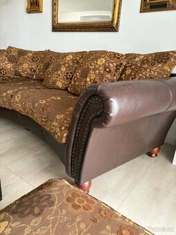 Rustikální trojdílná sedačka - 7