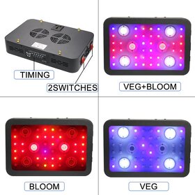 LEDGrow Light Grow s Hydroponics stytem-příkon:1200Wa2400W. - 7