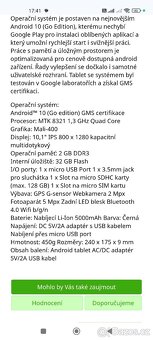 Tablet Umax Visionbook 10a + pouzdro s klávesnicí - 7