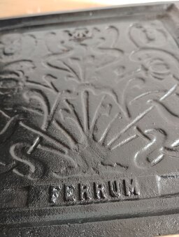 Prodám renovované litinové dvířka od starých kamen - 7