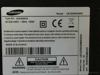 LCD TV SAMSUNG 80cm ve vynikajícím stavu - 7