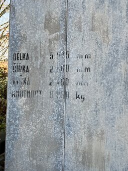 Stavební buňka k rekonstrukci + litinová kamna - 7