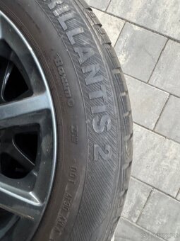 Alu disky 4x100  15” + letní pneu - 7