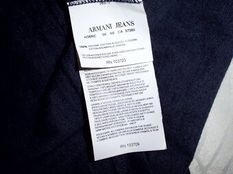 Armani Jeans pánske slim polo tričko   M - 7