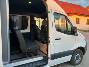 Mercedes Sprinter 319 CDI KAWA MIXTO, bílá, Motor V6 140 KW - 7