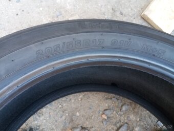 Použité/Celoroční letní pneumatiky Kumho 205/55 R17 91V - 7
