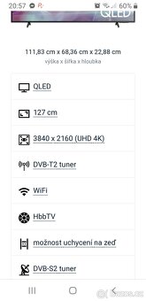 Tv samsung qled 127 cm rok 2022..flix zdarmrma. - 7