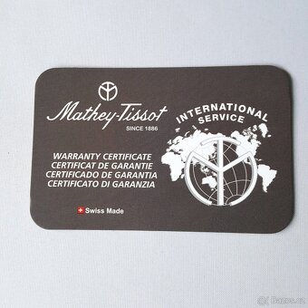 Švýcarské hodinky Mathey - Tissot - Limitovaná edice - 7