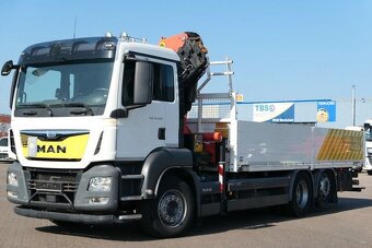 MAN TGS 26.440 LL - 6x2 – Valník + HR-Palfinger PK 22002 - 7