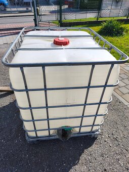 Ibc kontejner,barel,bečka,sud, baňok 1000 l - 7