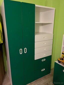 Postel, skříně dětský pokojicek - 7