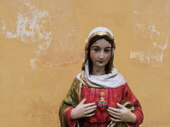 Panna Marie, madona,socha, velká soška 52 cm - 7