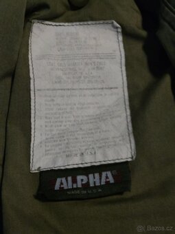BUNDA PARKA M65 ALPHA INDUSTRIES OLIVE L/R - 7