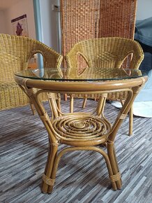 Prodej - Ratanová křesla a stolek - 7