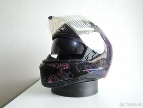 Helma na motocykl, skútr HJC s clonou - 7