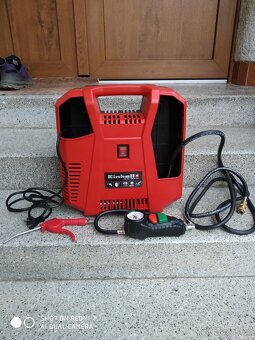 Prodám NEPOUŽITÝ kufříkový kompresor EINHELL TC-AC 190/8 OF - 7