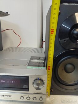 SHARP věž XL-HF200PH, system CD-DVD-Rádio-USB-iPod - 7
