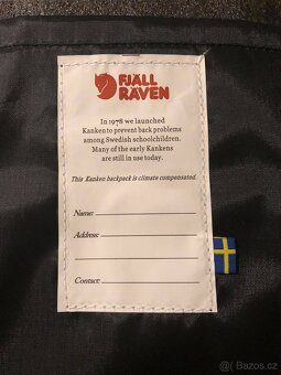 Batohy Fjällräven Kanken černý s černými prvky - 7