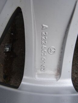 Alu disky originál Mercedes 18", 5x112 , ET 41,šíře disku 8 - 7