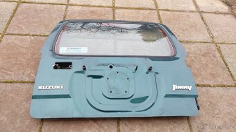 Suzuki Jimny – Dveře kufru celoplech zelené - 7