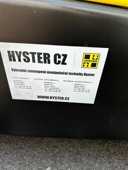 vysokozdvižný vozík HYSTER H3.0FT LPG - 7