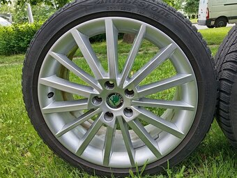 Originál ALU kola Škoda Octavia R18 + pneu - 7