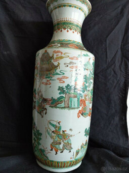 Čínský porcelán velká váza Čína Čínský porcelán asiatica Chi - 7