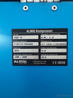 Šroubový kompresor ALMiG FLEX 15 - 7