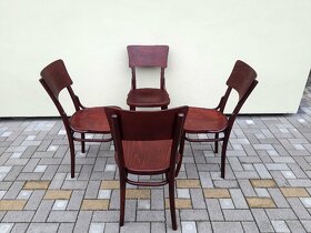Luxusní židle THONET po renovaci 4ks - 7