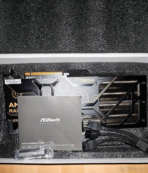 ASROCK Radeon RX 9070 XT Taichi 16G OC - záruka, top stav - 7