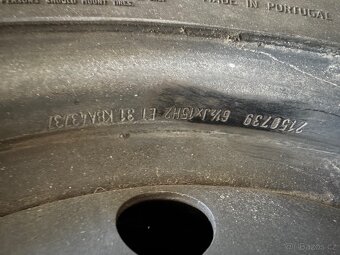 Zánovní sada letních kol 5x98 205/65 R15 Barum - 7