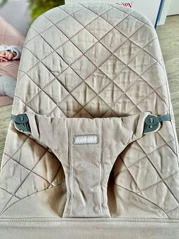 BABYBJÖRN Lehátko Bouncer Bliss Sand Grey Woven - 7