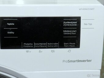 Pračka Beko A+++ 8kg 1400 ot/min. ZÁRUKA WTV8744CSXWST Ší - 7