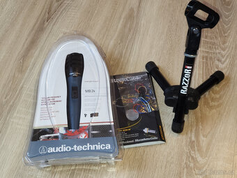 Dynamický mikrofon Audio-Technica MB2K vč. přislušenství - 7