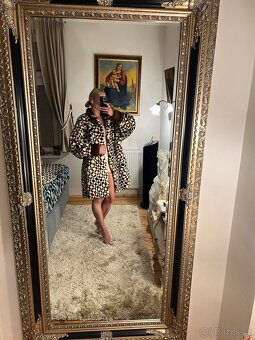 Barevný norkový kožich - 7