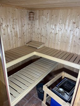 Finská sauna Karibu s Kamny Bio-Mat - 7