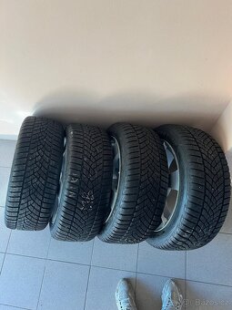 Alu kola 5x112 r18 / Goodyear ultra grip 245/45 R18 100v M+S - 7